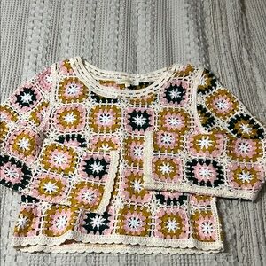 Rebellion Multicolor Crochet Blouse